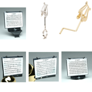 Marching Lyre & Flip Folder Options